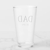 Pap Est Modern New Papa promoot pap Glas (Achterkant)