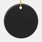 Pap Est Modern New Papa promoot pap Keramisch Ornament (Achterkant)