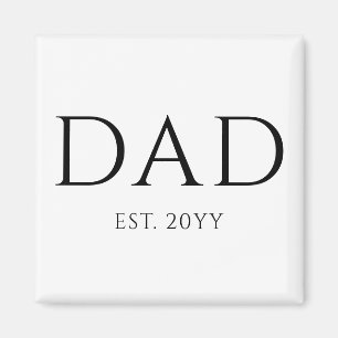 Pap Est Modern New Papa promoot pap Magneet