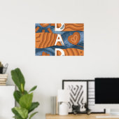 Pap - Fijne vaderdag Poster (Thuiskantoor)