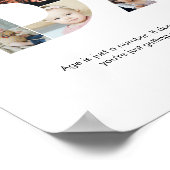 Pap Foto Collage Cutout Vaderdag Verjaardag Poster (Hoek)