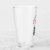 "Pap Fuel" Pint Drink Glass Cup Glas (Rechts)