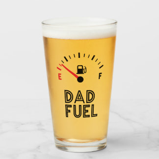 "Pap Fuel" Pint Drink Glass Cup Glas