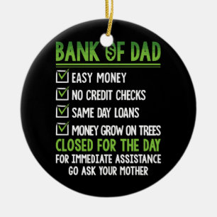 Pap Funny Fathers Day Keramisch Ornament