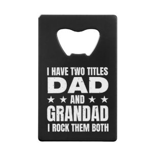 Pap Grandad Kredietkaart Flessenopener