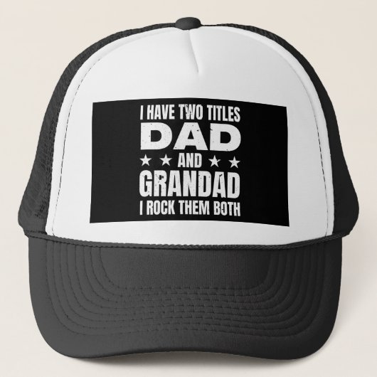 Pap Grandad Trucker Pet (Voorkant)