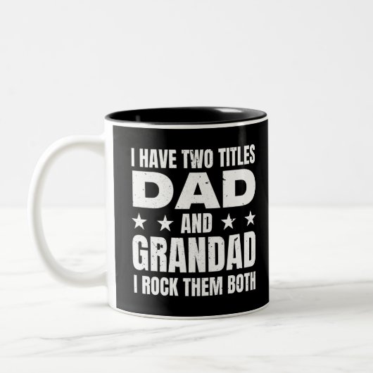Pap Grandad Tweekleurige Koffiemok (Links)