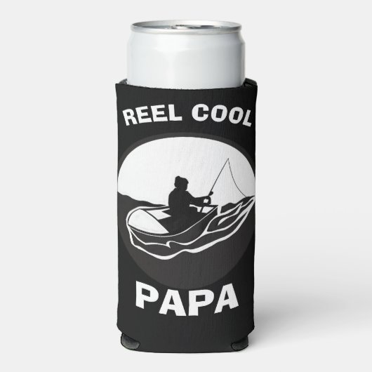 Pap grap, riel cool papa, vaderdag vissen (Seltzer Voorkant)