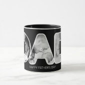 Pap Happy Vaderdag Photo Mok (Midden)