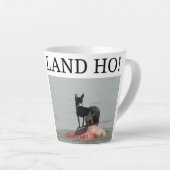 Pap heeft deze latte cup latte mok (Rechterhoek)