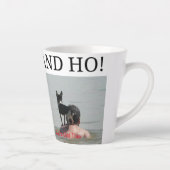 Pap heeft deze latte cup latte mok (Rechts)