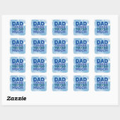 PAP, HEEL ERG BEDANKT VIERKANTE STICKER (Vel)