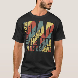 Pap het Man De illustrator De legende T-shirt