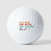 Pap: Het Man, de mythe, de legende Golfballen (Voorkant)