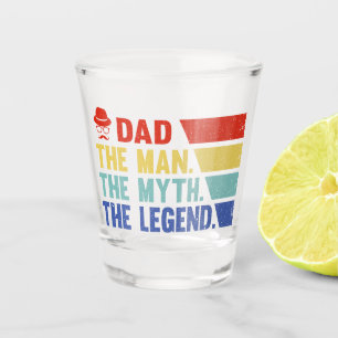 Pap. Het Man, de mythe, de Legende. Shot Glas