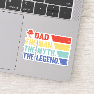 Pap. Het Man, de mythe, de Legende. Sticker