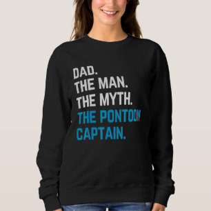 pap het man de mythe van de pontoon - kapitein zei trui