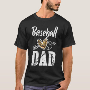 Pap-honkbal vaderdag voor papa Papa vader T-shirt