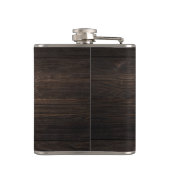 Pap hoofd chef-kok-bq grillig kerstfeest moderne heupfles (Achterkant)