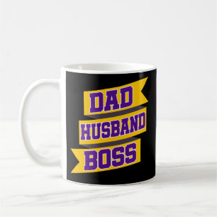 Pap Husband Boss Funny Male Coffee Mok Manager