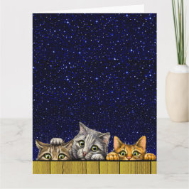 Pap / iedereen - zie terug! -Wenskaart Bedankkaart