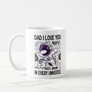 Pap, ik hou van je in elk universum koffiemok