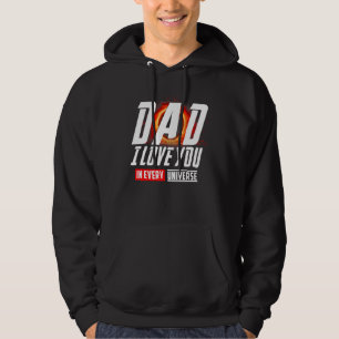Pap ik hou van je in elke Vaderdag 1 Hoodie