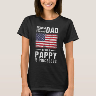 Pap is een eer om een appel te zijn is geen prijs t-shirt