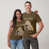 Pap is Koning Vader Dag Partij T-shirt (Unisex)