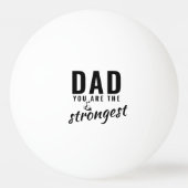 Pap, je bent de sterkste vaderdag. pingpongballen (Voorkant)