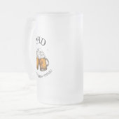 Pap, je bent een mooie Mok van een borstbeeld. (Voorkant links)