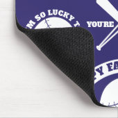 Pap Je bent een Vaderdag Mousepad. Muismat (Hoek)