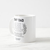 Pap, je bent speciaal pap koffiemok (Voorkant links)