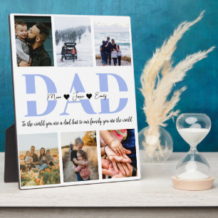 Pap, jij bent de wereldfoto fotoplaat