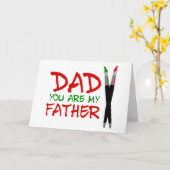 Pap, jij bent mijn vader kaart (Gele Bloem)