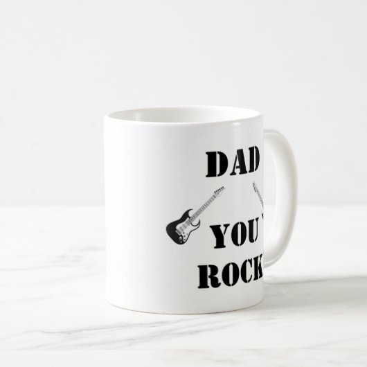 Pap, jij rock mok (Voorkant rechts)