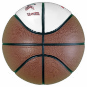 Pap, jij rots, kleurrijke letters basketbal (Rechts)