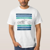 Pap Joke #10 (B) T-Shirt (Voorkant)