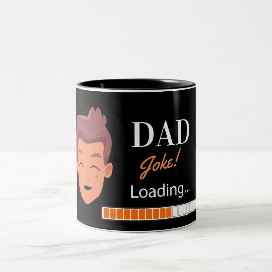 Pap Joks LoadingTwo-Tone Koffee Mok (Center)