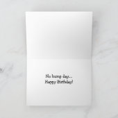 **PAP** KAMELEN ZEGGEN NEE HUMP DAY - HET IS JE VE KAART (Binnen)