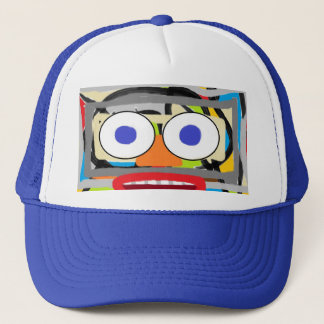 Pap, kids & kinderen abstracte truckerhoed    trucker pet