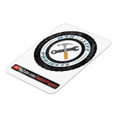 Pap life projecteert soft magnet magneet (Linkerzijde)