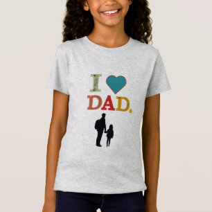 Pap: Mijn held, mijn hart T-shirt