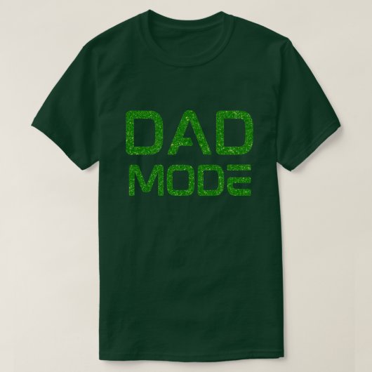 Pap Mode Glitter T-Shirt (Design voorkant)