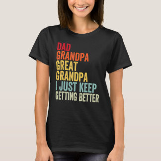 Pap opa Grote opa ik blijf maar Bett halen. T-shirt
