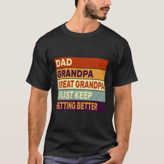 Pap opa Grote opa ik blijf maar Bett halen. T-shirt