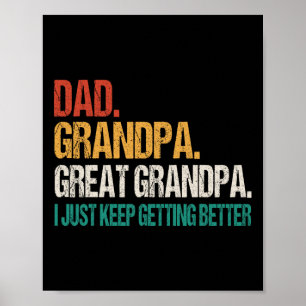 Pap Opa Grote Opa Vaders Dag Voor Groot Gr Poster