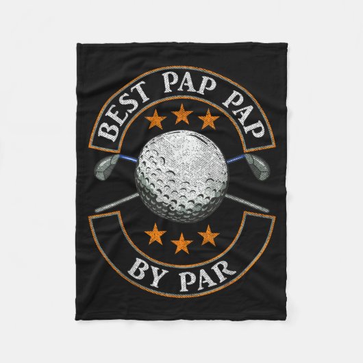 Pap Pap Fleece Deken (Voorkant)