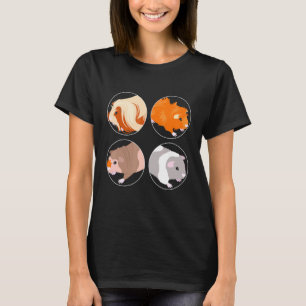 pap pap mam Rodent Pet Wheek Wheek Cavy T-shirt