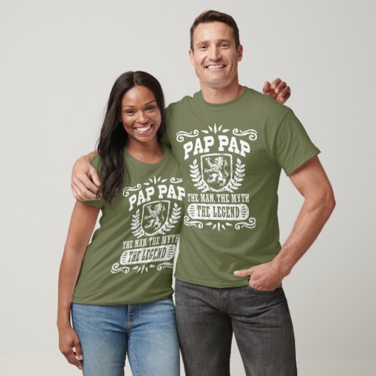 Pap Pap Pap The Man The Myth The Legend T-Shirt (Unisexe)